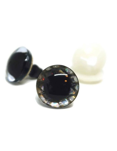 Transparent 3D Eyes for DIY Toys, Teddy Bears, Puppet Doll Making