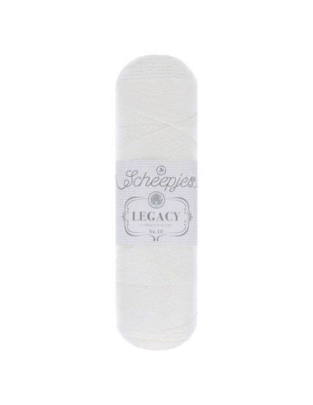 Scheepjes Legacy Cotton (Natural) Nr. 009 - nėrimo, mezgimo siūlai