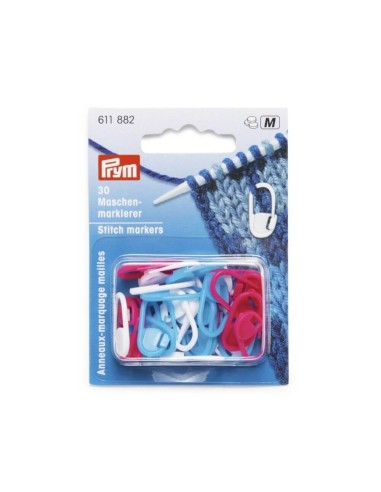 Prym plastic Stitch markers - 30 psc.