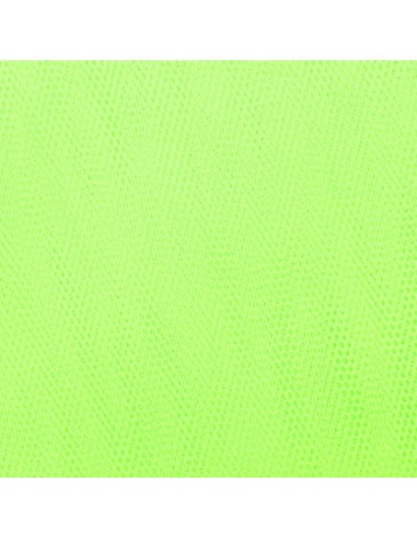 Kietas tiulis -  145/150 cm -  Fluorescent Green (salotinis)