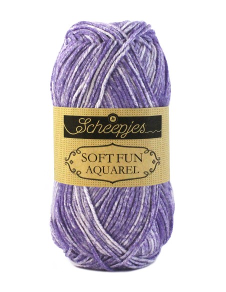 Scheepjes Softfun Aquarel No. 809 Fantasyscape - Crochet, Knitting yarn