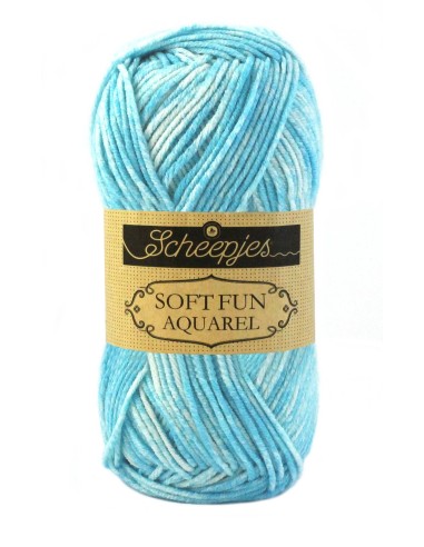 Scheepjes Softfun Aquarel No. 801 Skyscape - Crochet, Knitting yarn