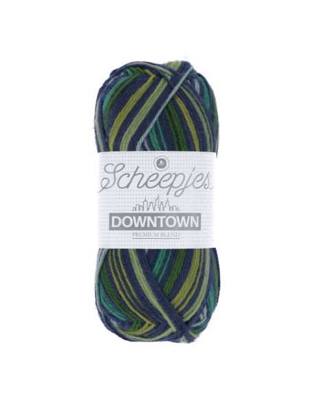 Scheepjes Downtown No. 417 Lakeside - Crochet, Knitting yarn
