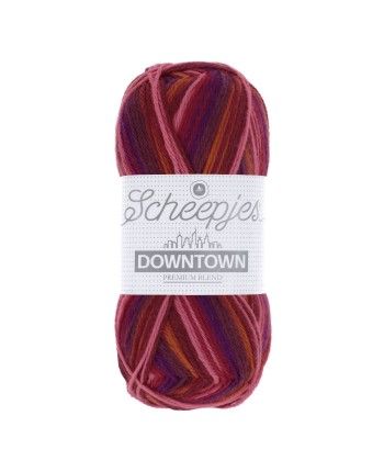 Scheepjes Downtown No. 401 Sunset - Crochet, Knitting yarn