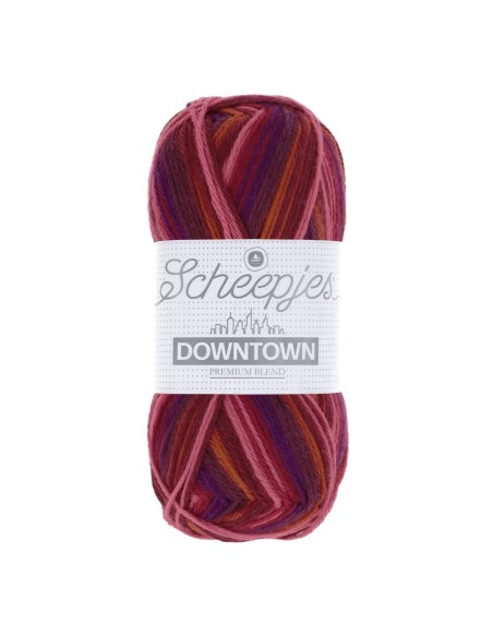 Scheepjes Downtown No. 401 Sunset - Crochet, Knitting yarn