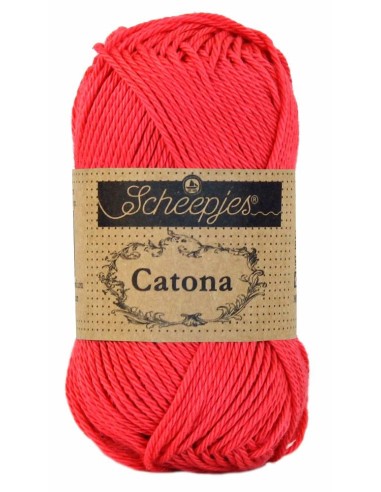 Scheepjes Catona No. 256 Cornelia Rose - Mercerised Cotton Crochet, Knitting yarn