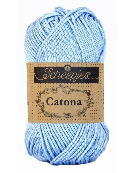 Scheepjes Catona Nr. 173 Bluebell - medvilniniai nėrimo-mezgimo siūlai
