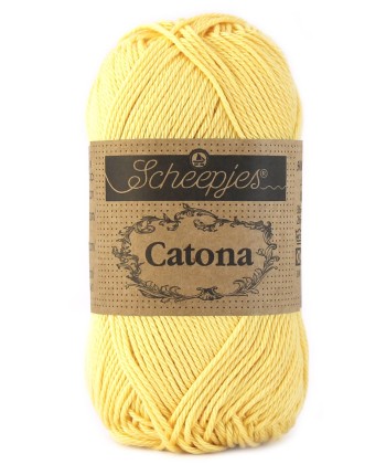 Scheepjes Catona No. 522 Primrose - Mercerised Cotton...