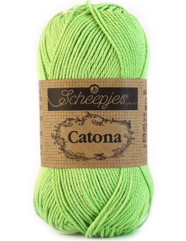 Scheepjes Catona No. 513 Apple Granny - Mercerised Cotton Crochet, Knitting yarn