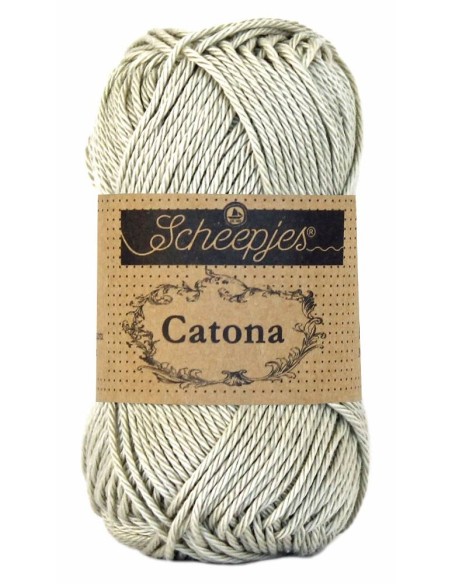 Scheepjes Catona Nr. 248 Champagne - medvilniniai nėrimo-mezgimo siūlai
