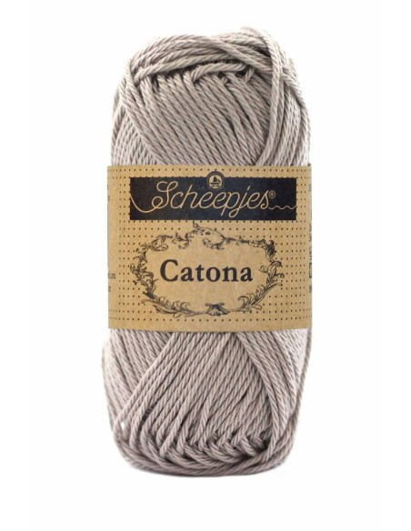 Scheepjes Catona Nr. 406 Soft Beige - medvilniniai nėrimo-mezgimo siūlai