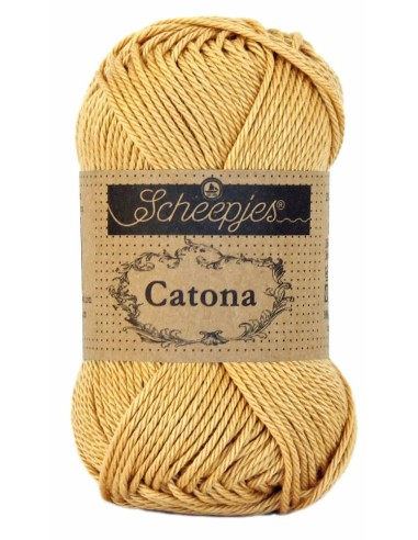 Scheepjes Catona No. 179 Topaz - Mercerised Cotton Crochet, Knitting yarn