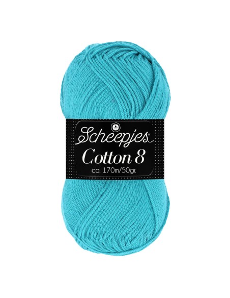 Scheepjes Cotton 8 Nr. 725 -  nėrimo, mezgimo siūlai