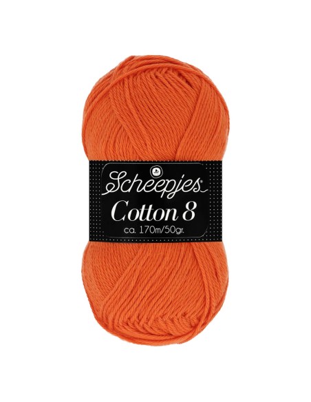 Scheepjes Cotton 8 Nr. 716 -  nėrimo, mezgimo siūlai