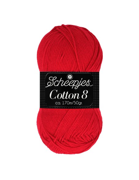 Scheepjes Cotton 8 Nr. 510 -  nėrimo, mezgimo siūlai