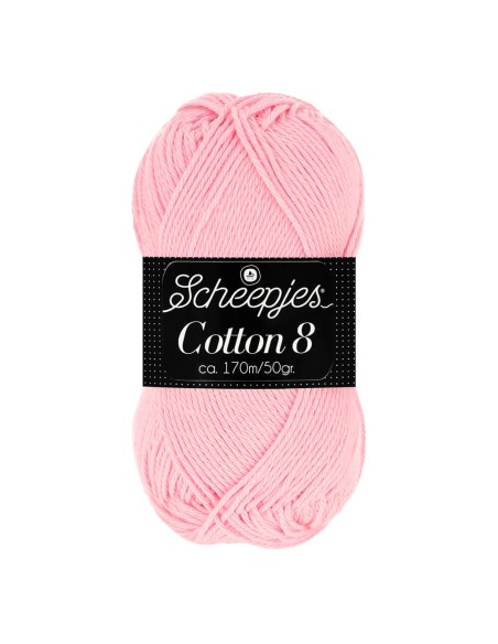 Scheepjes Cotton 8 Nr. 654 -  nėrimo, mezgimo siūlai