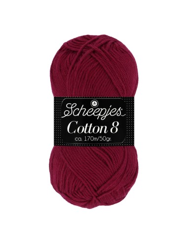 Scheepjes Cotton 8 No. 717 - Crochet, Knitting yarn