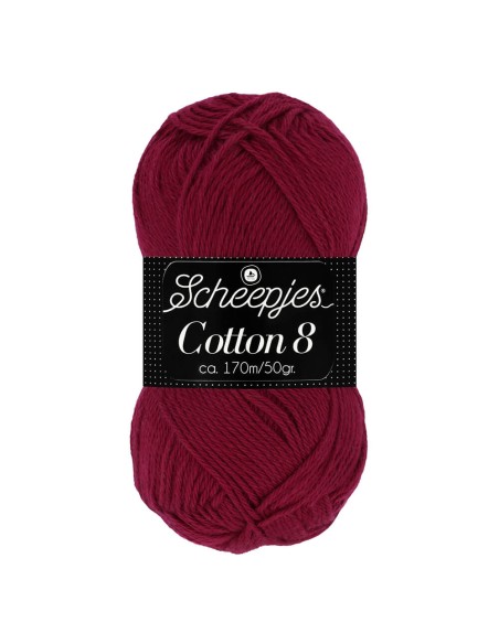 Scheepjes Cotton 8 Nr. 717 -  nėrimo, mezgimo siūlai