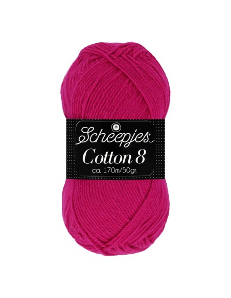 Scheepjes Cotton 8 No. 720- Crochet, Knitting yarn