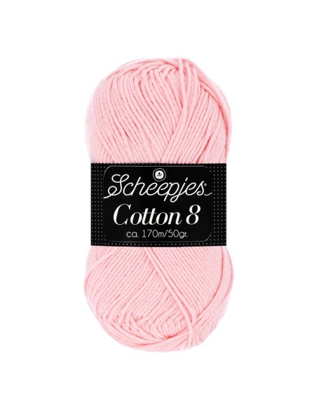 Scheepjes Cotton 8 Nr. 718 -  nėrimo, mezgimo siūlai