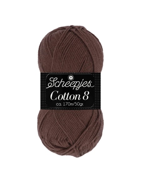 Scheepjes Cotton 8 Nr. 657 -  nėrimo, mezgimo siūlai