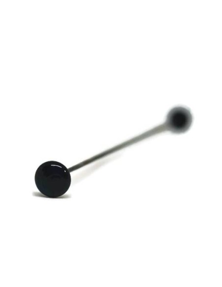 Black glass eyes on Wire