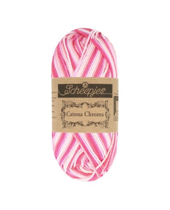 Scheepjes Catona Chroma Nr. 012 Peony - Crochet, Knitting...