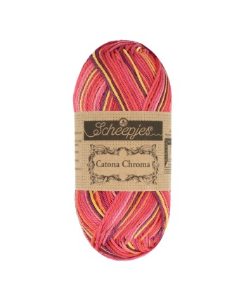 Scheepjes Catona Chroma Nr. 016 Sunrise - Crochet,...