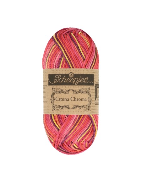 Scheepjes Catona Chroma Nr. 016 Sunrise - Crochet, Knitting yarn