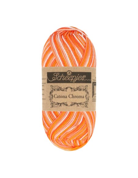 Scheepjes Catona Chroma Nr. 019 Calendula - Crochet, Knitting yarn