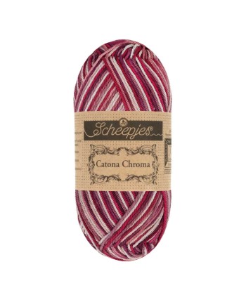 Scheepjes Catona Chroma Nr. 020 Chestnut - Crochet, Knitting yarn