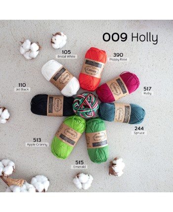 Scheepjes Catona Chroma Nr. 009 Holly - Crochet, Knitting... 2