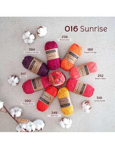 Scheepjes Catona Chroma Nr. 016 Sunrise -...