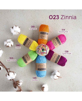Scheepjes Catona Chroma Nr. 023 Zinnia - Crochet,... 2