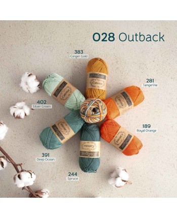 Scheepjes Catona Chroma Nr. 028 Outback - Crochet,... 2
