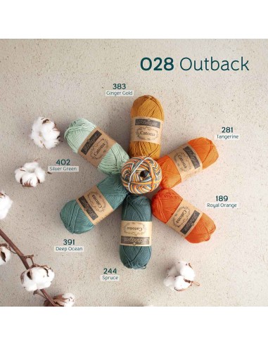 Scheepjes Catona Chroma Nr. 028 Outback -...