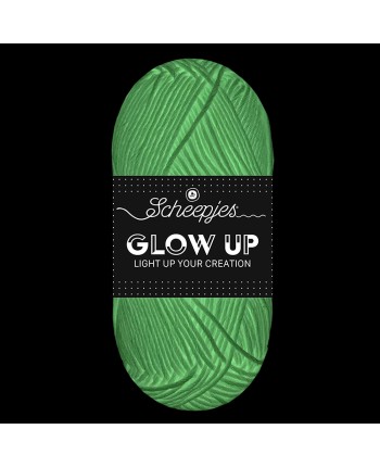 Scheepjes Glow Up - Luminescent White Yarn - Crochet,... 2