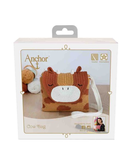 Anchor Crochet Bag Cow DIY kit