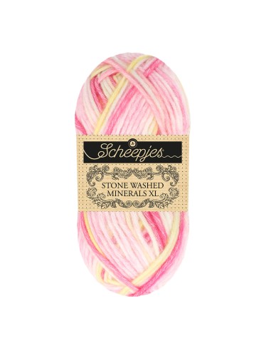 Scheepjes Stone Washed Minerals XL Nr. 908 Rhodo Radiance - Crochet, Knitting yarn