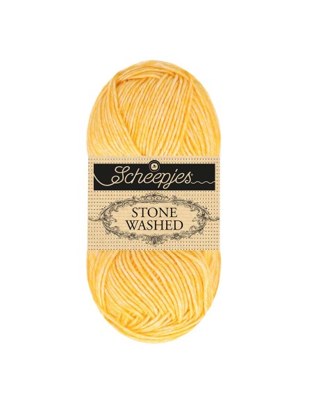 Scheepjes Stone Washed Nr. 838 Orpiment - nėrimo, mezgimo siūlai