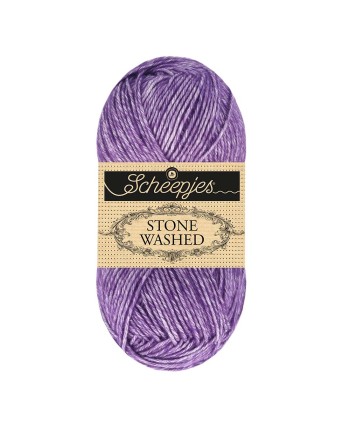 Scheepjes Stone Washed Nr. 840 Rich Charoite  - Crochet,...