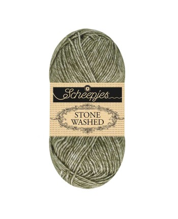 Scheepjes Stone Washed Nr. 851 Chlorite Green  - Crochet,...