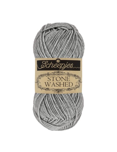 Scheepjes Stone Washed Nr. 802 Smokey Quartz - Crochet, Knitting yarn