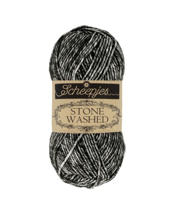 Scheepjes Stone Washed Nr. 803 Black Onyx - Crochet,...