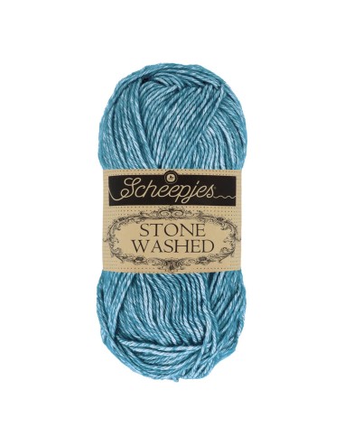 Scheepjes Stone Washed Nr. 805 Blue Apatite - Crochet, Knitting yarn