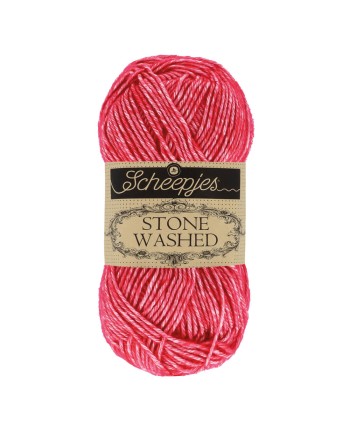 Scheepjes Stone Washed Nr. 807 Red Jasper - Crochet,...