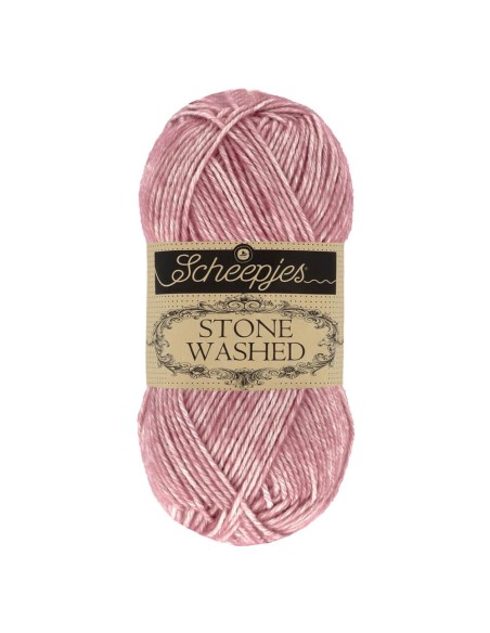 Scheepjes Stone Washed Nr. 808 Corundum Ruby - Crochet, Knitting yarn