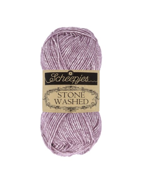 Scheepjes Stone Washed Nr. 811 Deep Amethyst - nėrimo, mezgimo siūlai