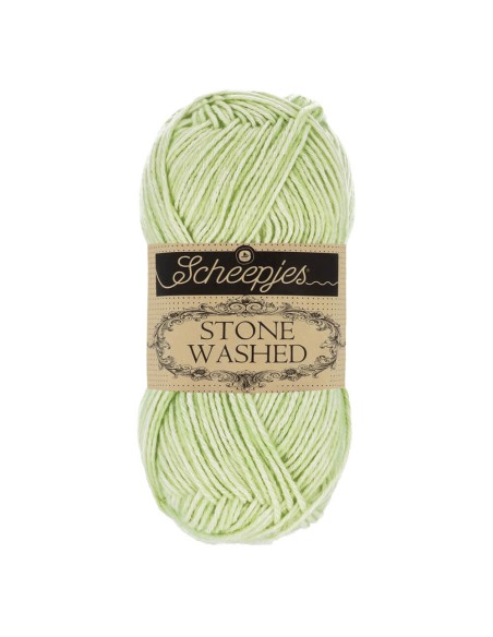 Scheepjes Stone Washed Nr. 819 New Jade - nėrimo, mezgimo siūlai