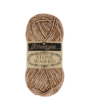 Scheepjes Stone Washed Nr. 822 Brown Agate - Crochet,...